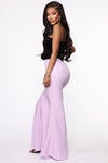 Power And Play Flare Pants - Lavender