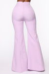 Power And Play Flare Pants - Lavender