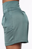 Always In Business Satin Short - Olive