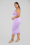 Your Needs Met Dress - Light Purple