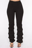 Lets Dance The Night Away Wide Pant - Black