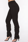 Lets Dance The Night Away Wide Pant - Black