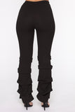 Lets Dance The Night Away Wide Pant - Black