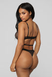 Favorite Ex Lace 2 PC Set - Black