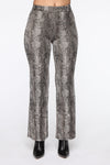 Party Animal Snake Skin Pant - Grey