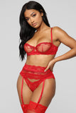 Innocent Touch 3 Piece Set - Red