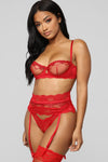 Innocent Touch 3 Piece Set - Red