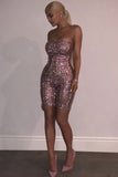 Birthday Bash Sequin Romper - Pink