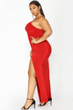 Love Sex Money Dress - Red