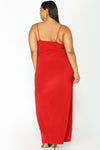 Love Sex Money Dress - Red