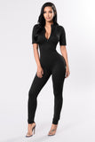 Queen Of Hearts Jumpsuit - Black