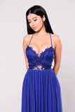 Hello Darling Dress - Royal