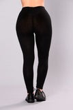 Kim Basic Legging - Black