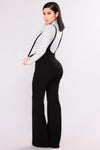 Jump In The Ring Jumpsuit - Black