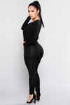 Cared For Jumpsuit - Black