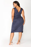 Nature Made Dress - Navy