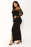 Morticia Dress - Black
