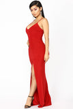 Love Sex Money Dress - Red