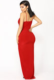 Love Sex Money Dress - Red