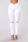 Canopy Jeans - White