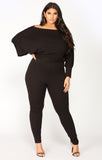 Pro Lounger Jumpsuit - Black