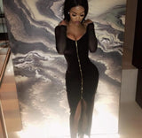 Morticia Dress - Black